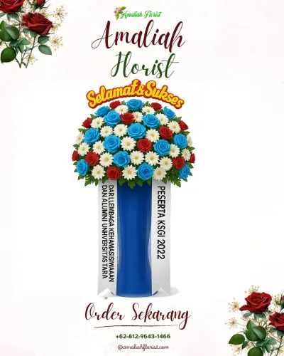 Standing Flower di Hotel Luwansa Palangkaraya